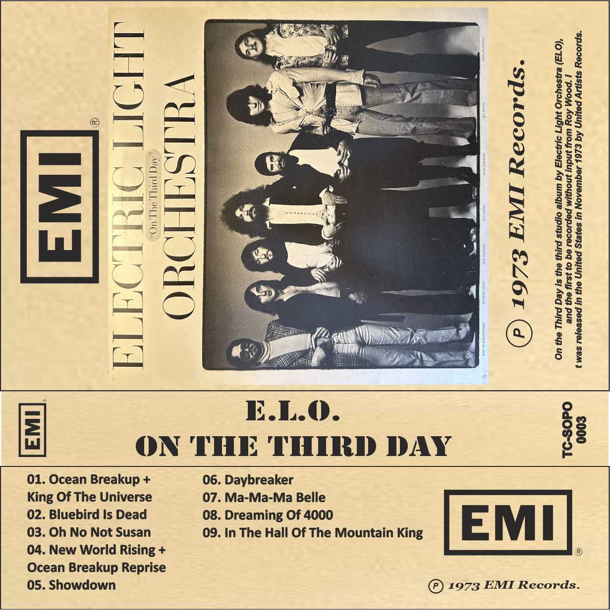Electric Light Orchestra–On The Third Day